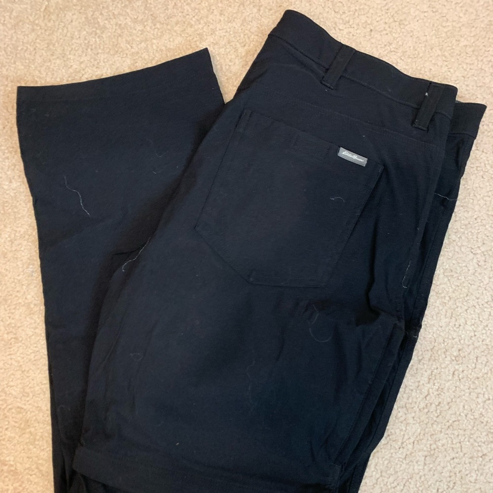 Eddie Bauer dark blue slacks size 38x34.